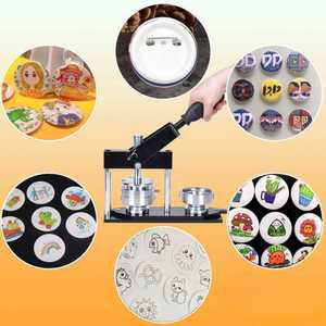 뱃지 프레스 핀버튼 기계 철재료 제작기 와펜 기념품