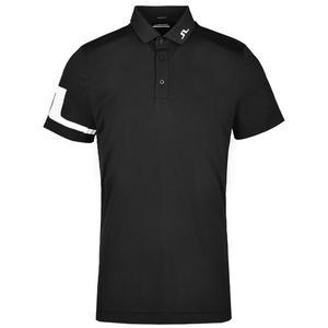 [제이린드버그] 반팔 카라티 히스 레귤러핏 남성 골프웨어 블랙 GMJT06335 9999