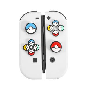 아싸라봉 닌텐도 스위치 OLED 조이콘 몬스터 버튼캡 커버 풀세트 닌꾸