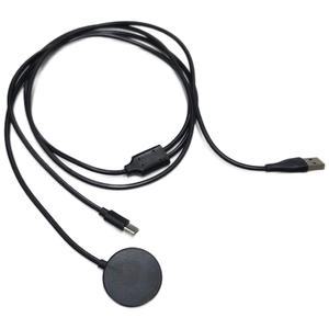 갤럭시워치 마그네틱 충전 케이블 2in1 블랙