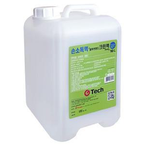 [기타]지테크 손소독제 손소독액 10L 블루앤핸드크린액 GHC-1100 리필용