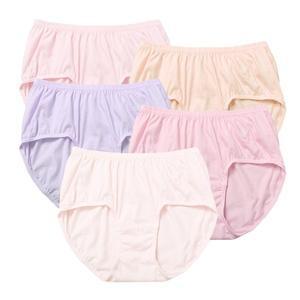 BYC 9095 나보아 부인용 순면 맥시 삼각팬티 5종 여성용