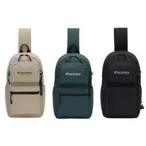 디스커버리 컨사이즈 투포켓 라지 슬링백 DXSG1155N 남녀공용 가방