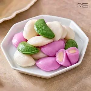 심영순 굳지 않는 삼색 바람떡 총 1.6kg 영양 간식 떡 개별포장