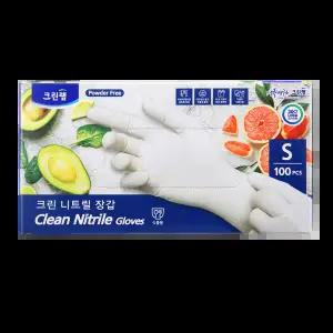 크린랩 니트릴 위생장갑 소 100매