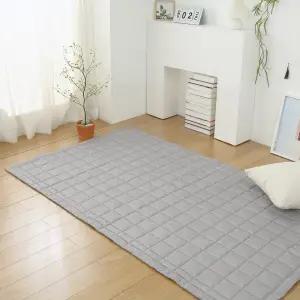 코코 누빔 카페트 국산 먼지없이 워셔블 러그 패드 매트 중형