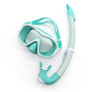 슈나이더 플라워 스노클 마스크 세트 SN1-YC01T