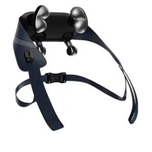 필립스 목 어깨 지압 온열 마사지기 메탈헤드 안마기, PPM3523(다크 블루)