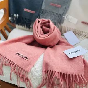 아크네스튜디오 머플러 네로우 로즈멜란지