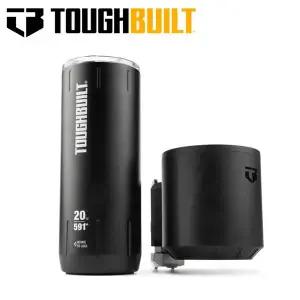 TOUGHBUILT TB-B1-A-52 진공 컵 590ML 이중벽 진공 냉열 보존 컵 홀더 마운트 StackTech Portable