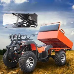 4륜 농업 축사용 소형 단일 사발이 바이크 팜트럭 ATV 운반차