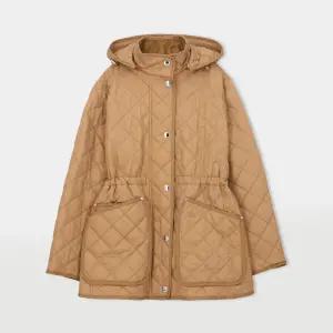 버버리 ROXBUGH 퀼팅 나일론 여성 자켓 80709681