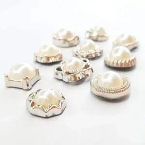 [콩심팥심]옷핀 매너브로치 믹스 펄 매너 10종 브로치 포인트