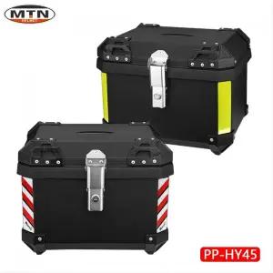 탑박스 배달통 가방 PP 소재 오토바이 테일박스 탑 케이스 헬멧 수하물 보관함 후면 투어 박스 화이트 레드