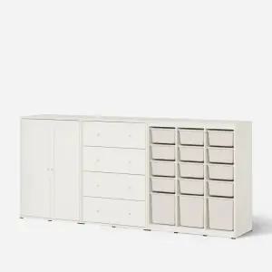 한샘 샘키즈 보나 일반/프레임 옷장세트 2600