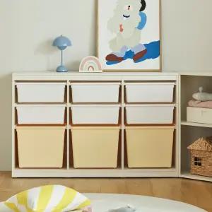 한샘 샘키즈 낮은 수납장 1305 컬러믹스