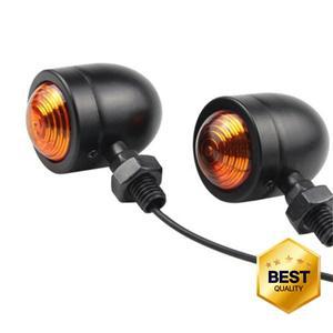 100% 호환 2개입 오토바이 방향지시등 모터바이크 깜빡이 헤드라이트 12v 인디케이터 램프 미니