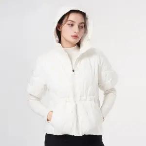 투엘라 리얼퀸 여성 골프 아웃도어 방풍안감 후드 반팔 경량 패딩 자켓(W6WJ01)