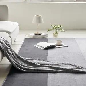 포린 단모 극세사 러그 카페트 그레이120X170