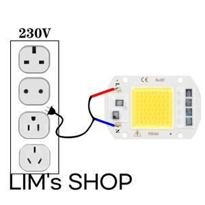 LED 칩 COB 50w led 전구 높은 POWER C 220v 10W 20W 30W 5