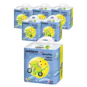 나비잠 울트라씬듀얼핏 (썸머 팬티) 키즈형 20매X6팩 초강력흡수 무자극원단