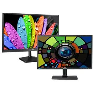 삼성엘지 와이드22인치LED FHD 컴퓨터사무업무CCTV용게임 B급중고