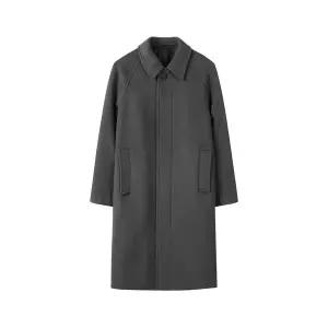 [커스텀멜로우](강남점) 그레이 울 발마칸 코트 C9CAW24604GYX