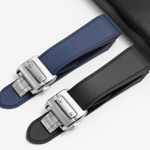 까르띠에 라지 산토스 100 실리콘 시계 호환용 호환용 밴드 호환 방수 용 고무   23mm