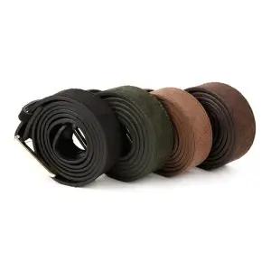 청바지 벨트 스웨이드 여성 가죽 슬림