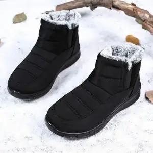 [라일리] Rly 남성용 여성용 융털패딩부츠 앵클부츠 겨울방한신발