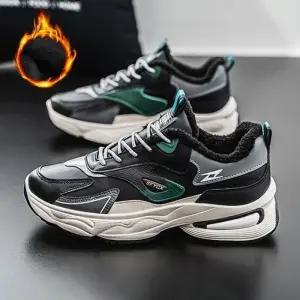 [라일리] Rly 남성 기모 겨울 신발 컬러믹스 운동화 Z TTM