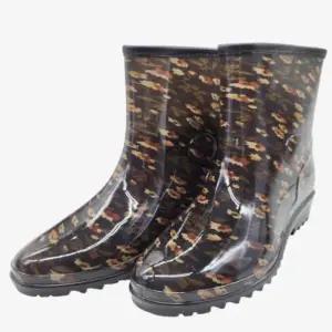 [라일리] Rly 안전장화 갯벌장화 여자용 플라워 단장화 235