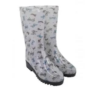 [라일리] Rly 주방장화 물장화 여자 리본 반장화 255mm