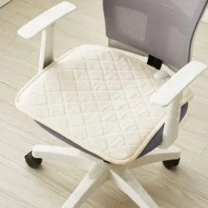 [눕자]눕자 카본 탄소 전기방석 1인용 소프트극세사 베이지 45X45