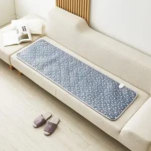 [눕자]눕자 카본 탄소 쇼파 전기방석 3인용 네이비 50X155