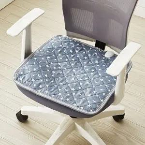 [눕자]눕자 카본 탄소 전기방석 1인용 네이비 45X45