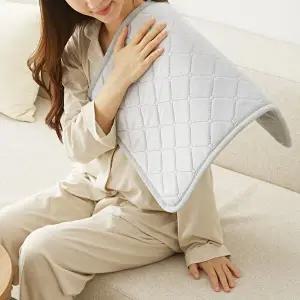 [눕자]눕자 다용도 카본 탄소 온열찜질기 소프트극세사 그레이 특대형 50X90