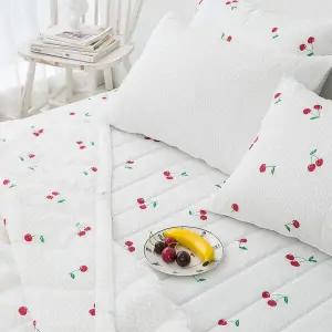 [골드스마일]방울 시어서커 여름 냉감 누빔이불 SS