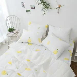 [골드스마일]상콤 시어서커 여름 냉감 누빔이불 Q