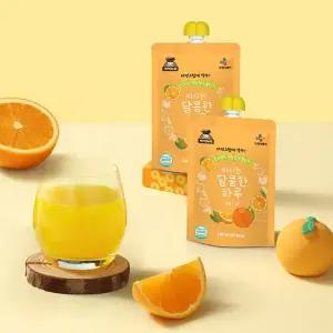 아이누리 마시는달콤한하루 감귤 유기오렌지) 100mlX40개