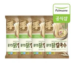 풀무원 닭칼국수 2인 360g X4개