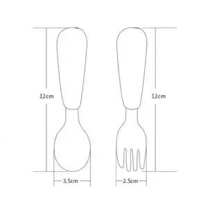 [골드스마일]어린이 스푼 세트 수저 이유식 포크 유아 이유식그릇 이유식용기