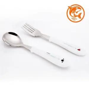 [골드스마일]어린이 식사 용기 이유식 유아 실리콘 스푼 멜로디 이유식그릇