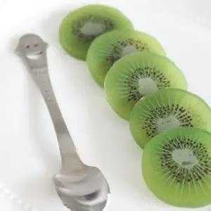 [골드스마일]어린이 키위 스마일 이유식 스푼 유아 이유식그릇 이유식용기