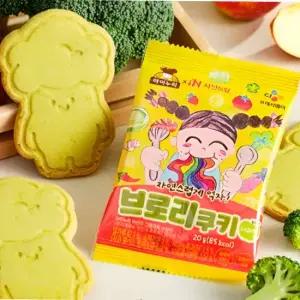 아이누리 X자연드림_브로리쿠키 사과맛 20gX30개입 600g