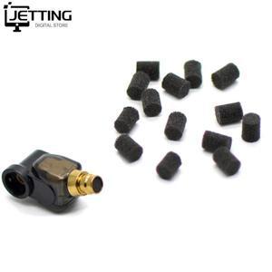 소니 이어폰용 DIY 튜닝 폼 코튼 댐핑 스폰지 인이어 방진 사운드 필터 10개