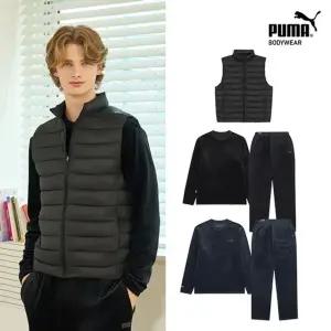 푸마 남성 웜셀 골지 벨로아 기모 셋업 4종+패딩베스트 1종