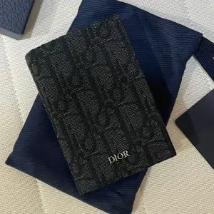 [ 한정판매 재고임박] 디올 카드 지갑 오블리크 플랩 오거나이저 남성