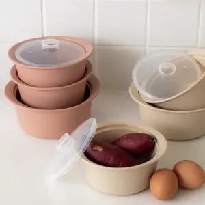 모모빈 실리콘 이유식 찜기 전자레인지 용기 멀티 찜기