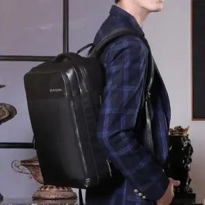 할먼니 라탄 가방 비닐 백팩